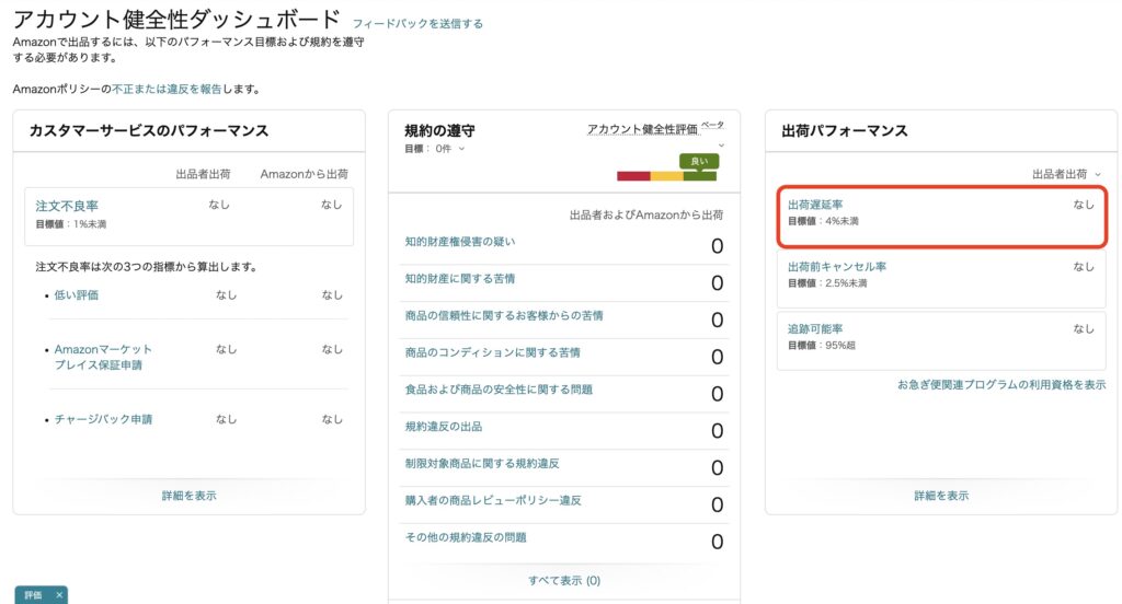 Amazon出荷遅延率が悪化 アカウント停止条件や再開までの手順を解説 Amazon物販お悩み相談室