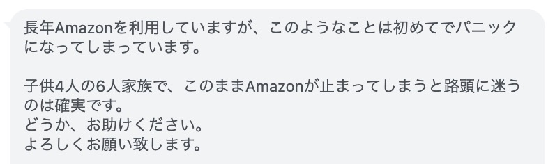 「長年Amazonで販売を続けているセラーでも、突然無認可エラーが発生しログインできなくなった事例